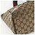Bolsa Tote Gucci GG Canvas Web Sherry Line Bege Prata Vermelho 145758 Auth bs33193 - vista 16