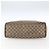 Bolsa Tote Gucci GG Canvas Web Sherry Line Bege Prata Vermelho 145758 Auth bs33193 - vista 5