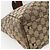 Bolsa Tote Gucci GG Canvas Web Sherry Line Bege Prata Vermelho 145758 Auth bs33193 - vista 8