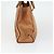Borsa a mano in pelle scamosciata Gucci Bamboo marrone oro Auth 166728 D'oro - vista 4