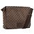 LOUIS VUITTON Borsa a Spalla Brooklyn MM Damier Ebene N51211 LV Auth 166096