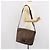 LOUIS VUITTON Borsa a Spalla Brooklyn MM Damier Ebene N51211 LV Auth 166096 - vista 25