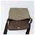 Gucci Borsa a Spalla GG Supreme PVC Beige Oro 223666 Auth 170370 D'oro - vista 10