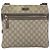 Gucci Borsa a spalla GG Supreme in PVC beige oro 295257 Auth 170375 D'oro - vista 13