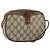 Sac Sherry Line GG Supreme Web Gucci PVC Beige Or 007 58 6112 Auth 170700 Doré