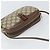 Sac Sherry Line GG Supreme Web Gucci PVC Beige Or 007 58 6112 Auth 170700 Doré - vue 6
