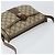 Borsa Sherry Line GG Supreme Web di GUCCI in PVC beige e oro 89 02 032 Auth 169092 D'oro - vista 6