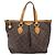 Louis Vuitton Palermo Handtasche aus Monogramm-Canvas PM Braun