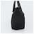 Borsa a mano PRADA in nylon nero Auth bs32763 - vista 4