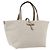 Borsa a mano Salvatore Ferragamo in tela beige oro Auth 169508