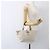 Borsa a mano Salvatore Ferragamo in tela beige oro Auth 169508 - vista 21