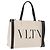 Borsa Tote Valentino in tela 2 in 1 Beige Oro Auth BA10106
