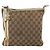 Borsa a Spalla Gucci GG Canvas Sherry Line Beige Oro 144388 Auth 163466 D'oro - vista 13