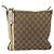 Borsa a Spalla Gucci GG Canvas Sherry Line Beige Oro 144388 Auth 163466 D'oro - vista 2