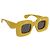 Gafas de sol LOEWE de plástico Amarillo Auth 149902M