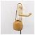 LOEWE Borsa a Spalla Anagram Pelle Beige Oro Auth 166705 D'oro - vista 19