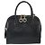 Borsa a Spalla Gancini in Pelle Salvatore Ferragamo 2 in 1 Nero Oro Auth 149910 - vista 13