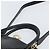 Borsa a Spalla Gancini in Pelle Salvatore Ferragamo 2 in 1 Nero Oro Auth 149910 - vista 14