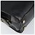 Borsa a Spalla Gancini in Pelle Salvatore Ferragamo 2 in 1 Nero Oro Auth 149910 - vista 18