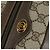 Gucci Borsa GG Supreme Web Sherry Line PVC Beige Oro 32 02 005 Auth 169059 D'oro - vista 18