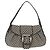Céline CELINE Macadam Canvas Handtasche Beige Silber Auth ep13183 - Ansicht 13