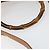 Borsa a Spalla in Pelle Gucci Bamboo 2way Marrone Oro 001 1781 1577 Auth th6578 D'oro - vista 8