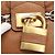 Chloé Borsa a mano Chloe Paddington in pelle marrone oro argento Auth BA9967V D'oro - vista 17
