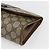 GUCCI GG Supreme Web Sherry Line Clutch Bag PVC Beige Oro 89 01 030 Auth 170517 - vista 7