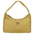Pochette in nylon PRADA gialla Auth 169603 Giallo - vista 13