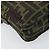 Borsa a Spalla in Tela Zucca FENDI Nera Marrone Auth 170451 Nero - vista 15