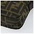 Borsa a Spalla in Tela Zucca FENDI Nera Marrone Auth 170451 Nero - vista 16