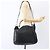 Borsa a mano in pelle Gucci Bamboo 2 in 1 Nero Oro 001 3444 1577 Auth 166674 - vista 23