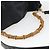 Borsa a mano in pelle Gucci Bamboo 2 in 1 Nero Oro 001 3444 1577 Auth 166674 - vista 7