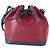 Noe LOUIS VUITTON Borsa a Spalla Petit Noé Epi Rosso Granata LV Auth 159837V Bordò - vista 13