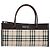Burberry Nova Check Handtasche aus Nylon Beige Silber Authentisch ep13206 - Ansicht 13