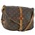 LOUIS VUITTON Borsa a Spalla Monogram Saumur 30 M42256 LV Auth BA10158 Monogramma