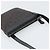 Bulgari Borsa a spalla BVLGARI Logo Mania Canvas Nero Argento Auth 170379 - vista 6