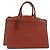 LOUIS VUITTON Borsa a Mano Epi Riviera Marrone M48183 LV Auth ep13237
