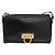 Borsa a Spalla Gancini in Pelle Oro Nero Salvatore Ferragamo Auth 169058 D'oro - vista 13