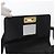 Borsa a Spalla Gancini in Pelle Oro Nero Salvatore Ferragamo Auth 169058 D'oro - vista 9