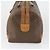 Céline Borsa Boston in tela Macadam CELINE in pelle PVC marrone oro Auth ep12869 D'oro - vista 3