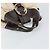 Bulgari Borsa a mano BVLGARI in tela beige e oro Auth 169090 D'oro - vista 7