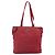 Borsa Tote PRADA Nylon Argento Rosso Auth 170463 - vista 2