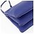Céline Borsa a Spalla Trio Grande in Pelle Blu Oro Auth 165038 D'oro - vista 16