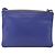 Céline Borsa a Spalla Trio Grande in Pelle Blu Oro Auth 165038 D'oro - vista 2