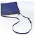 Céline Borsa a Spalla Trio Grande in Pelle Blu Oro Auth 165038 D'oro - vista 7