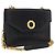 BALLY Borsa a Spalla in Pelle Nera e Oro Auth bs33000 Nero D'oro