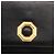 BALLY Borsa a Spalla in Pelle Nera e Oro Auth bs33000 Nero D'oro - vista 17