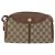 Borsa Sherry Line GG Supreme Web di GUCCI in PVC beige e oro 001 261 1086 Auth ka2010 D'oro - vista 13