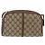 Borsa Sherry Line GG Supreme Web di GUCCI in PVC beige e oro 001 261 1086 Auth ka2010 D'oro - vista 2